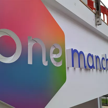 White Metal with Printed Vinyl